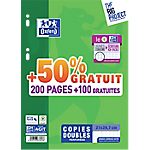 300 Copies doubles – Oxford – Move Pack – A4 – Grands Carreaux