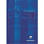Cahier de bord piqué – Clairefontaine – A5 – Grand Carreaux – 40 pages