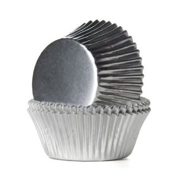Moule à Cupcakes Argent par 45