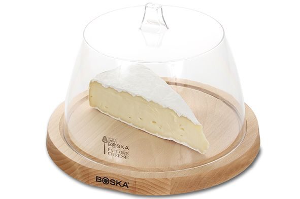 Planche à fromage hêtre BOSKA avec cloche