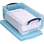 Boîte de rangement Really Useful Boxes 12C 15,5 (H) x 27 (l) cm Polypropylène Transparent – 1 / Paquet