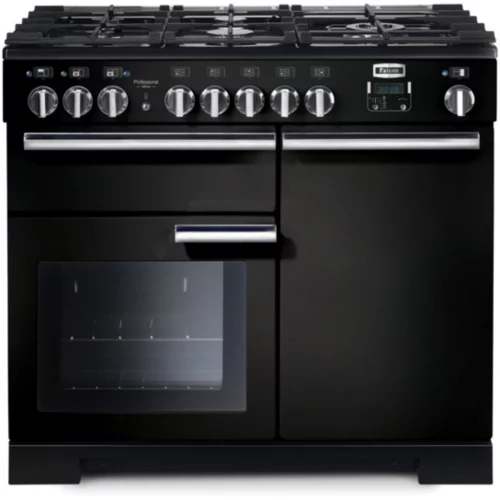 Piano de cuisson gaz Falcon Professional DELUXE 100 CM NOIR BRILLANT