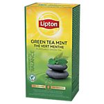 Sachets de thé Lipton Thé vert menthe – 25/ Boîte