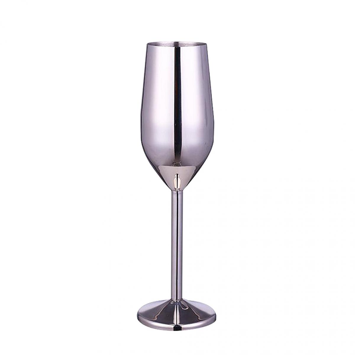 Verres à Vin Verres à Cocktails Champagne Verres Party Drinkware 220ml Argent