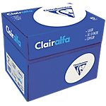 Papier Clairefontaine A3 80 g/m² Blanc Clairalfa – Carton de 5 ramettes – 500 feuilles