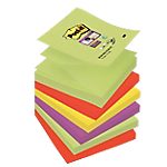 Notes adhésives Post-it S330-6MK 76 (H) x 76 (l) mm 90 70 g/m² Assortiment – 6 / Paquet