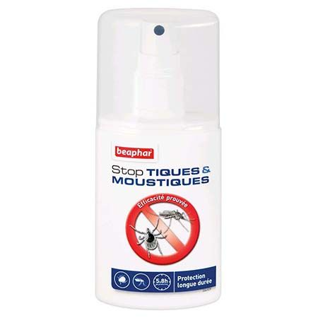 Spray anti tiques et anti moustiques