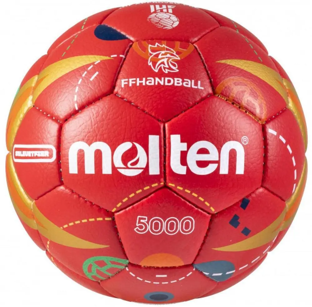 Ballon de Handball Molten FFHB Compétition HX5001 T2