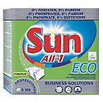 Tablettes pour lave-vaisselle Sun All-in-1 Eco – 100 / Paquet