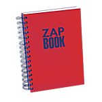 Cahier Clairefontaine Zap Book 80 g/m² A5 Rouge