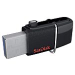 Clé USB OTG SanDisk Ultra Dual 32 Go Noir