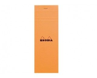 Bloc-notes 80 feuilles 7,4×12 cm – RHODIA – Petits carreaux