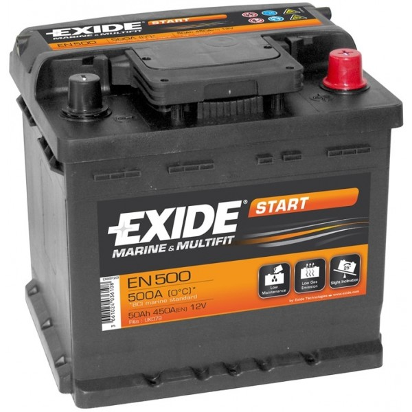 Batterie Exide Start 50AH – EN500