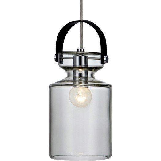 Suspension, e14 scandinave Milk métal transparent 1 x 40 W MARKSLOJD