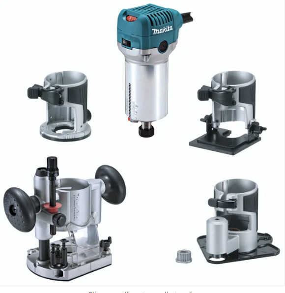 Affleureuse électrique MAKITA Rt0700cx3j, 710 W