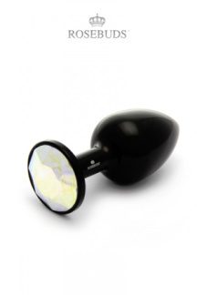 Rosebud Aluminium Black / Clear