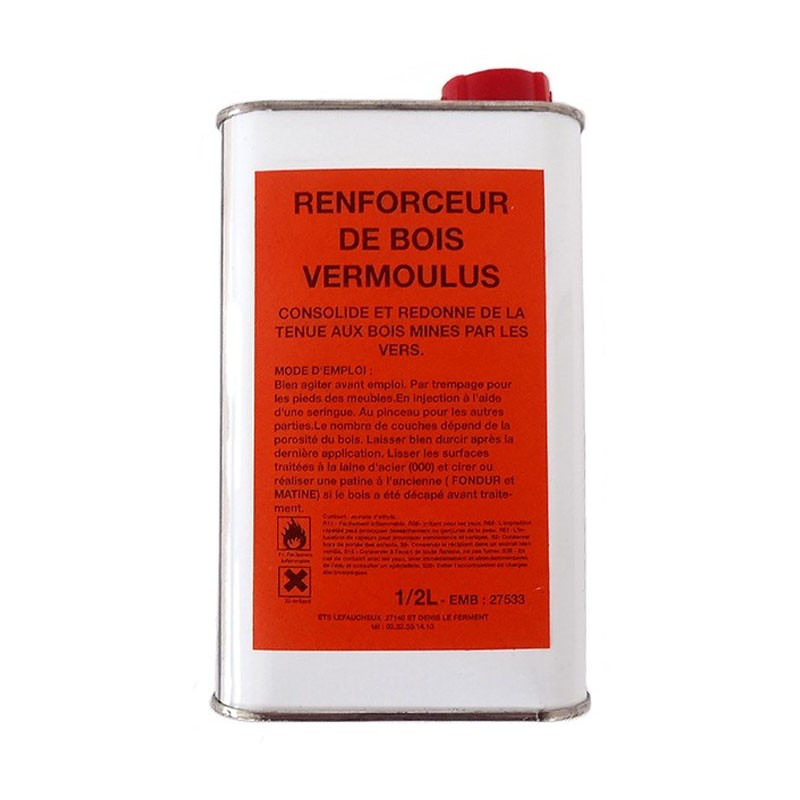 Renforceur bois vermoulus bidon de 500 ml