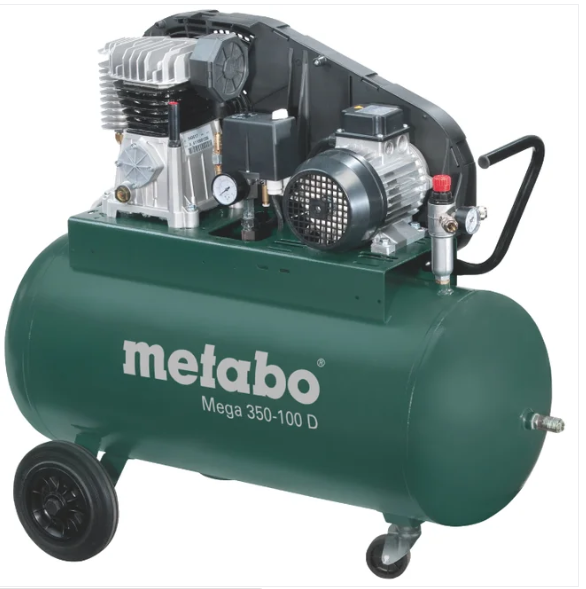 Compresseur de chantier METABO 90 l 3 cv 350-100 D
