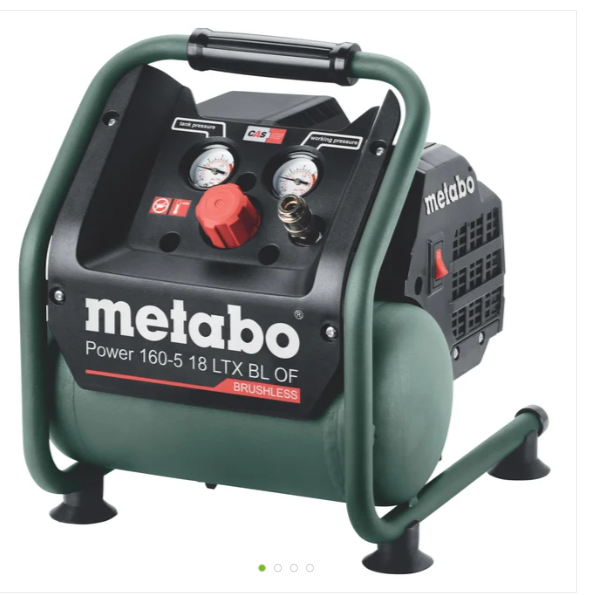 Compresseur de chantier sans batterie METABO 18LTX 18 V, 5 l