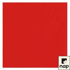 Serviette Célisoft rouge 40 x 40 par 50
