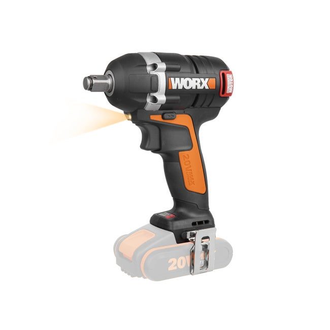 Clé à choc sans fil WORX Wx279.9, 20 V, sans batterie