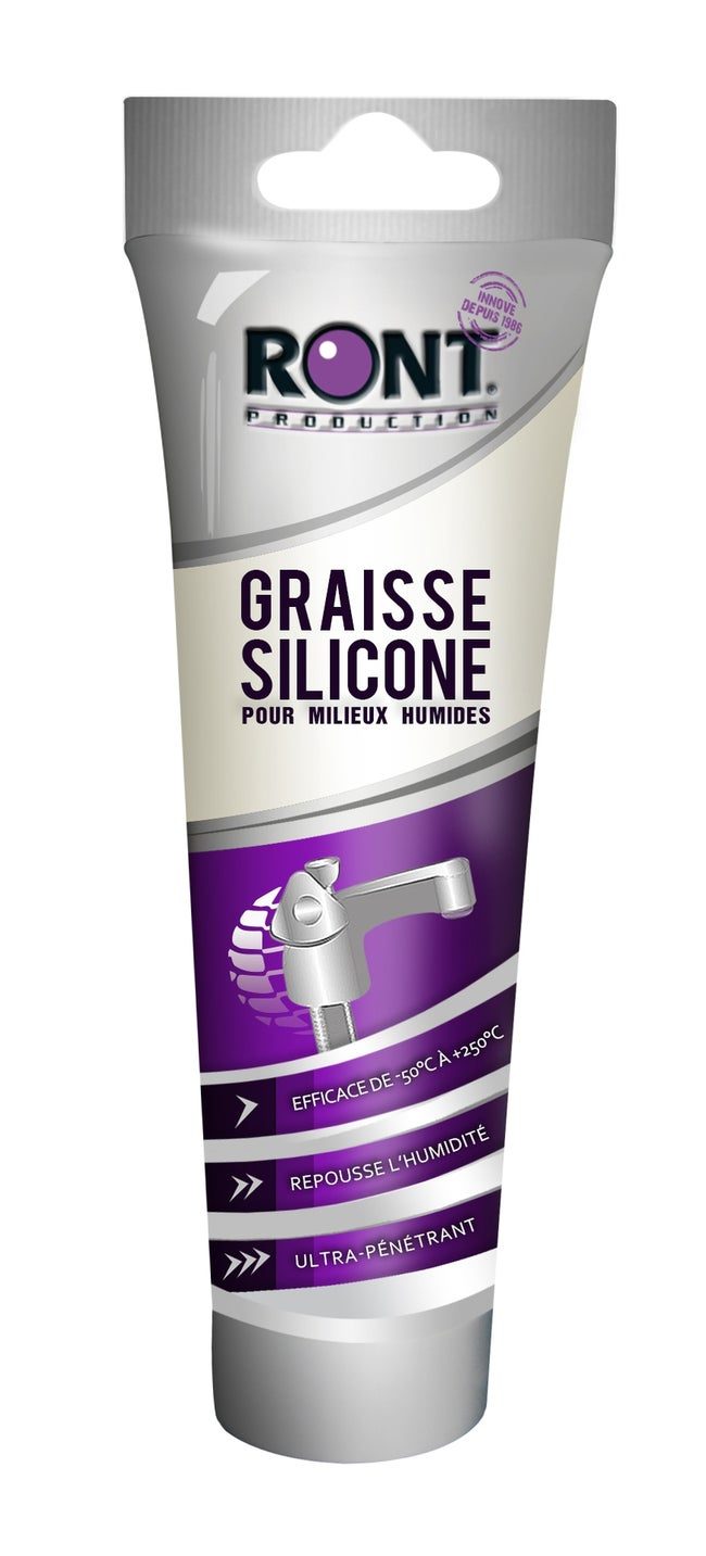 Graisse au silicone en tube, 100 RONT PRODUCTION