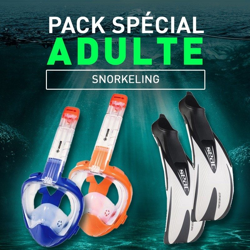 Pack Snorkeling Fullface | Adulte