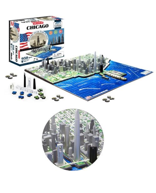 Puzzle 4D ”Métropoles” – Chicago