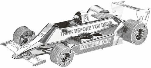 Maquette 3D en métal : Formule 1 – 45 pièces