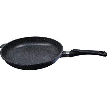 Poêle fonte d’aluminium “Façon pierre” 32 cm