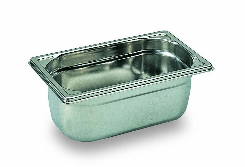 Bac Gastronorme inox GN 1/4 (ht 10 cm)