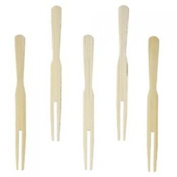 Brochette Bambou fourchette 9 cm par 200