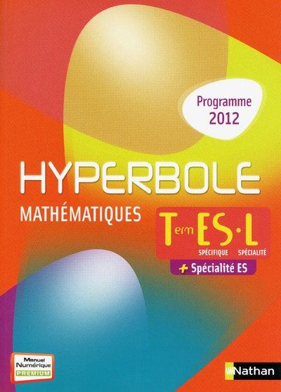 HYPERBOLE TERM ES ENS SPEC+SPE