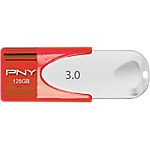 Clé USB PNY Attache 128 Go Blanc, rouge