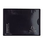Etui protection pour cartes bancaires Exacompta Duo 10,5 (H) x 19,5 (l) cm Noir