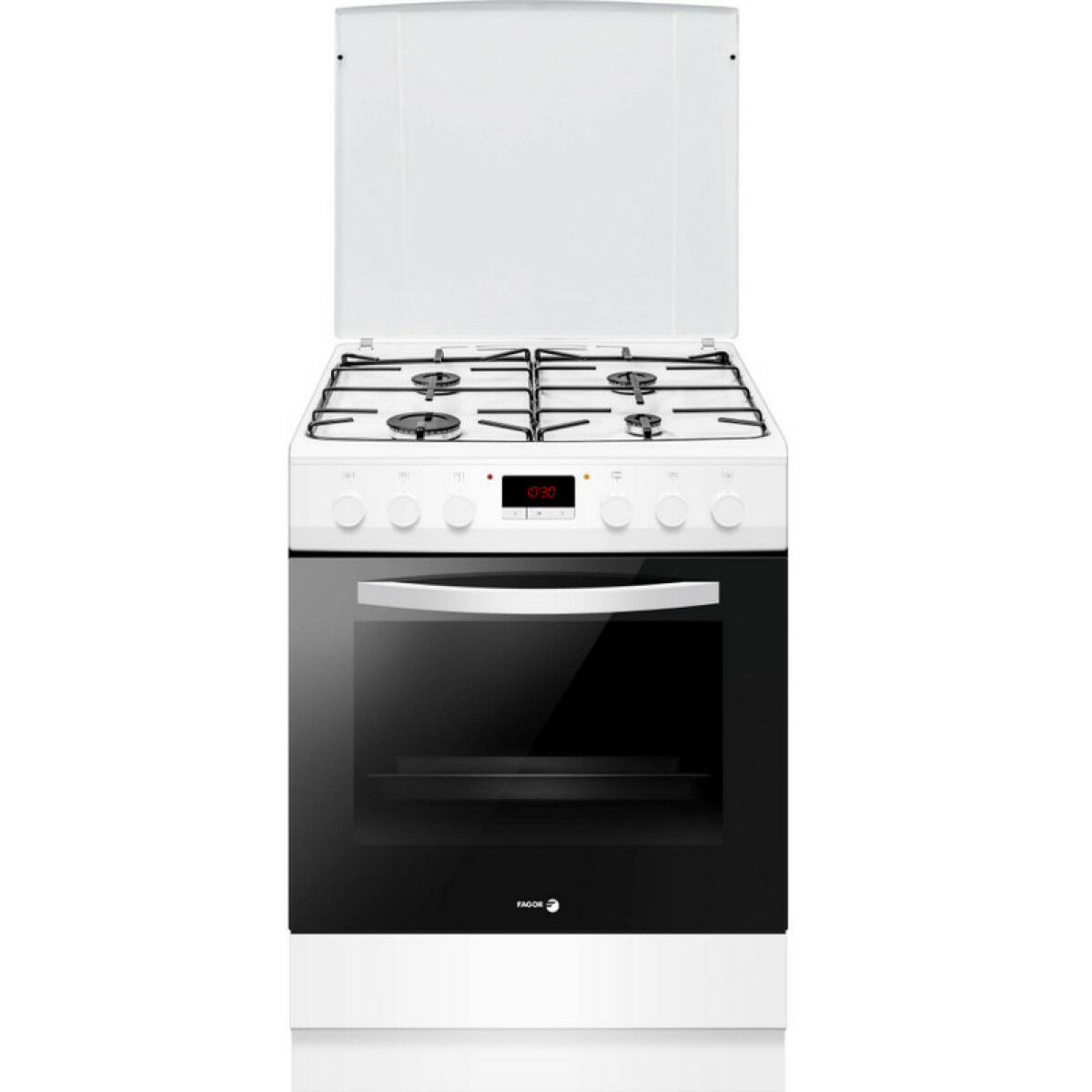 Cuisinière mixte a 65l 4 feux blanc – facm2105b – FAGOR