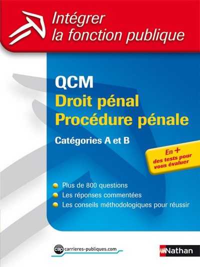 QCM DROIT PENAL/PROC PENALE 33