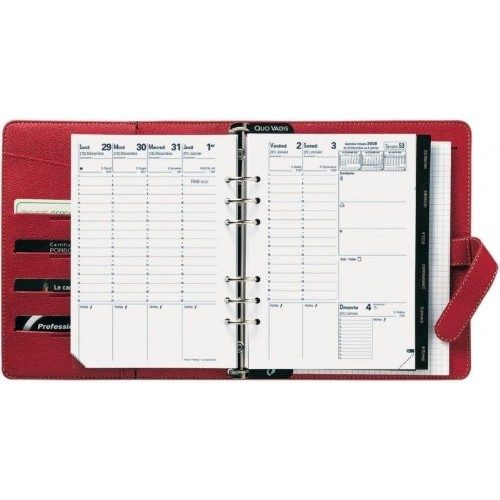 Recharge Organiser Timer 21 – QUO VADIS – Blanc