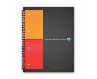 Notebook – OXFORD – Format A4+ – 160 pages – Petits carreaux