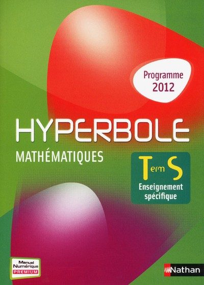 HYPERBOLE TERM S ENSEIG.SPECIF