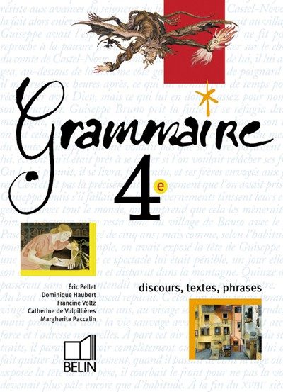 GRAMMAIRE – LIVRE DE L’ÉLÈVE – 003145