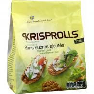 Petits pains complets sans sucre ajoutés Krisprolls