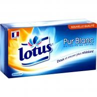 Mouchoirs Pur Blanc Lotus