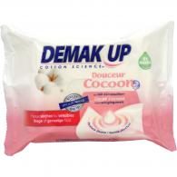 Lingettes démaquillantes Cocoon/peaux sensibles Demak’up