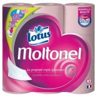 Papier toilette rose Moltonel