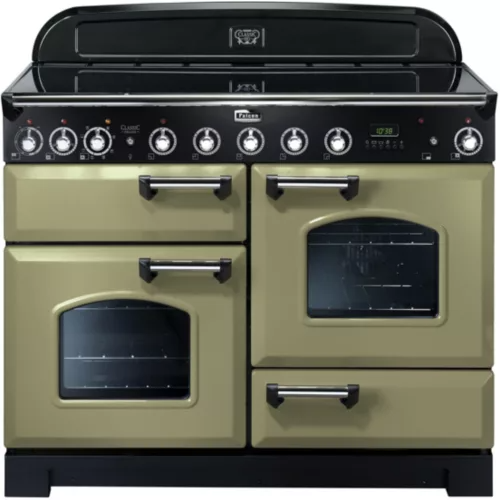 Piano de cuisson induction Falcon CLASSIC DELUXE 110 VERT OLIVE CHROME