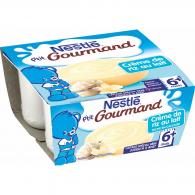 Desserts bébé 6+ mois riz au lait Nestlé P’tit Gourmand