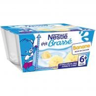 Desserts bébé 6+ mois, banane Nestlé P’tit Brassé