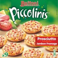 Mini pizzas jambon fromage Buitoni