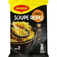 Soupe déshydratée curry Maggi